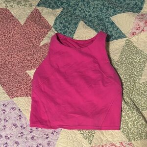 Lululemon Athletica pink Tank Top